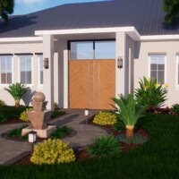 3D landscape and hardscape renderings.
