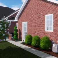 3D landscape and hardscape renderings.