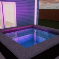 3D landscape and hardscape renderings.